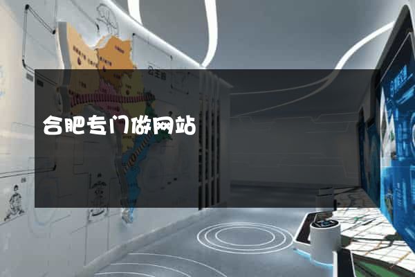合肥专门做网站