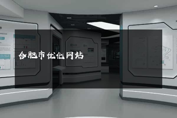 合肥市优化网站