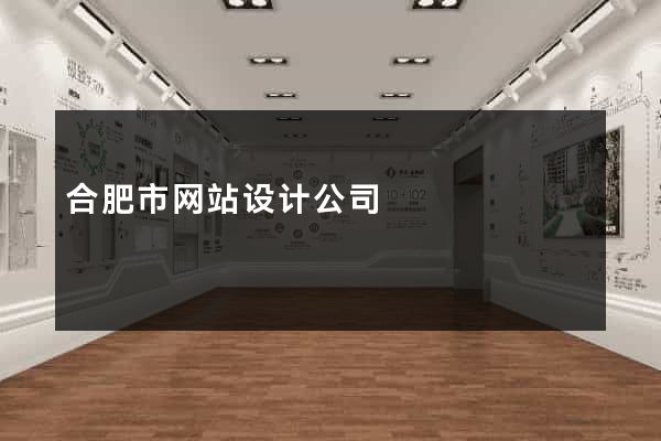 合肥市网站设计公司