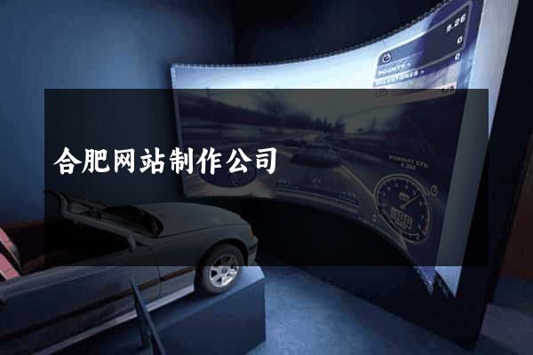 合肥网站制作公司
