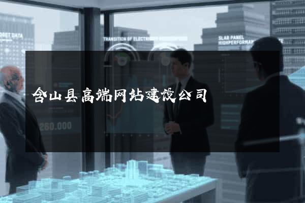 含山县高端网站建设公司