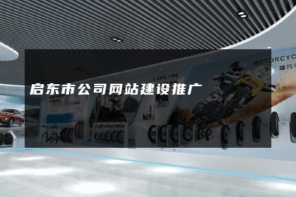 启东市公司网站建设推广