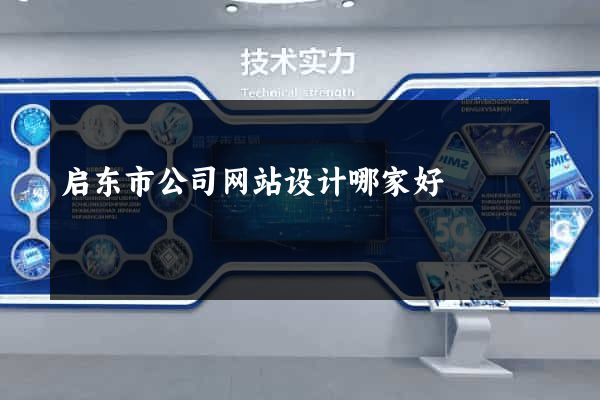 启东市公司网站设计哪家好