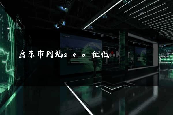 启东市网站seo优化