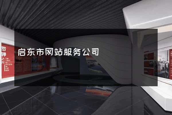 启东市网站服务公司