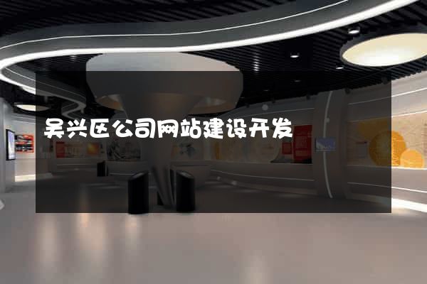 吴兴区公司网站建设开发