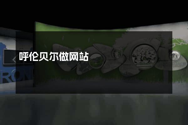 呼伦贝尔做网站