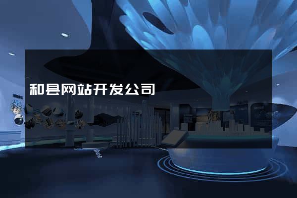 和县网站开发公司