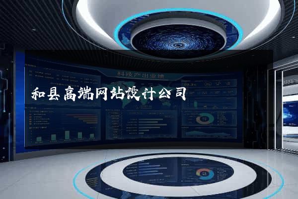 和县高端网站设计公司