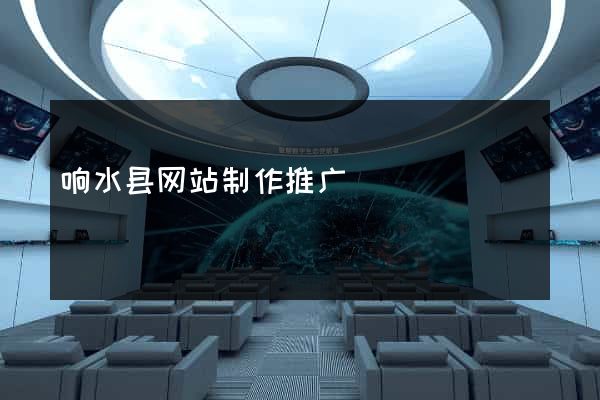 响水县网站制作推广