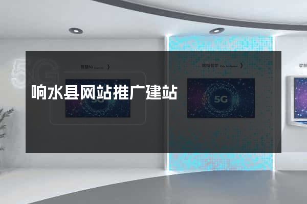 响水县网站推广建站