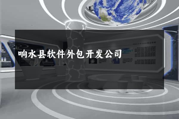 响水县软件外包开发公司