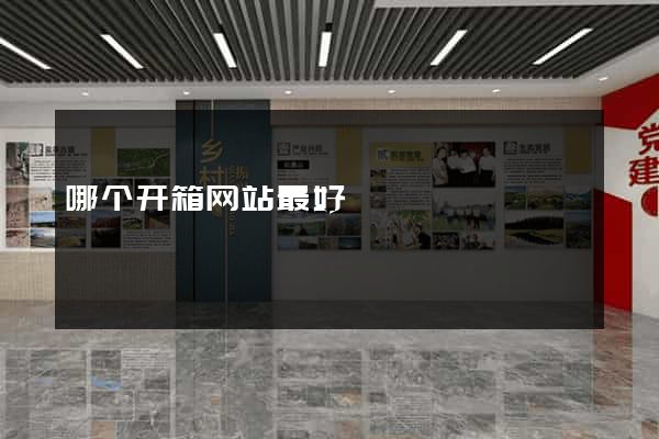 哪个开箱网站最好