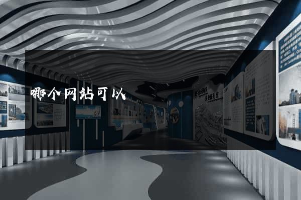 哪个网站可以