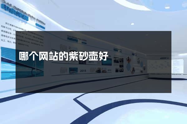 哪个网站的紫砂壶好