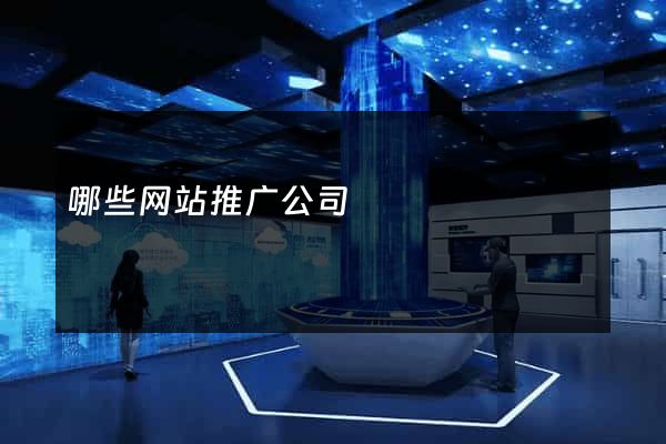 哪些网站推广公司