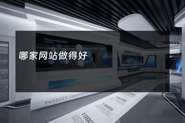 哪家网站做得好