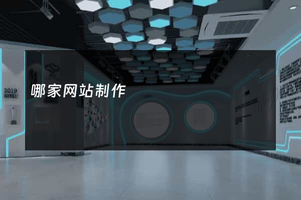 哪家网站制作