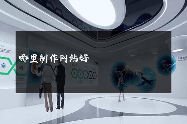 哪里制作网站好
