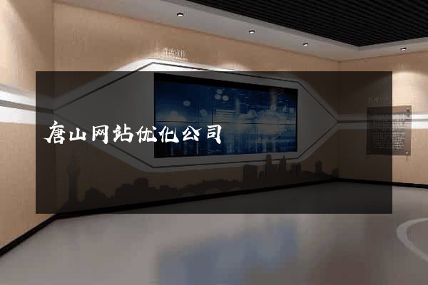 唐山网站优化公司