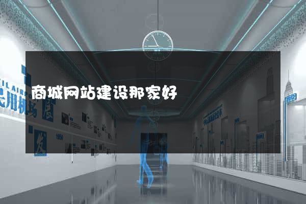 商城网站建设那家好