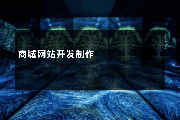 商城网站开发制作