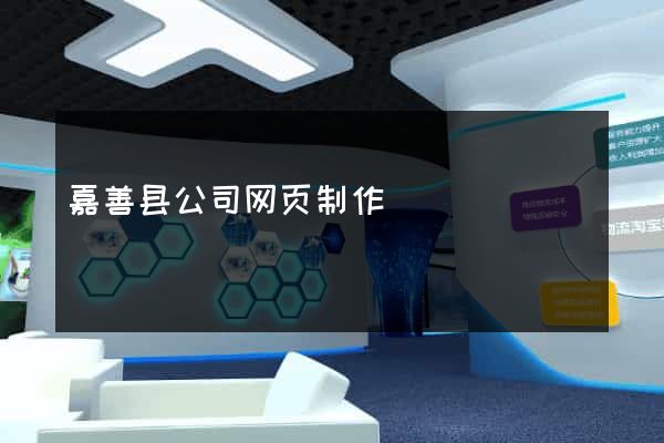 嘉善县公司网页制作
