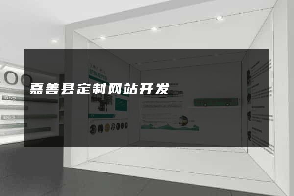 嘉善县定制网站开发