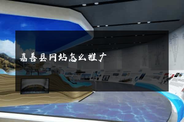 嘉善县网站怎么推广