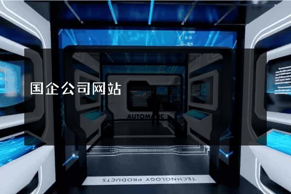 国企公司网站