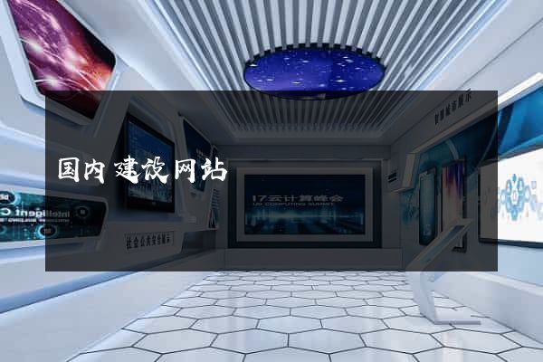 国内建设网站