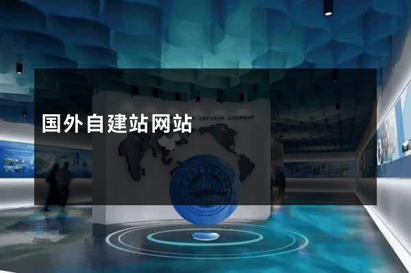 国外自建站网站