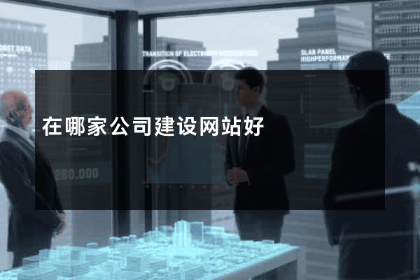 在哪家公司建设网站好