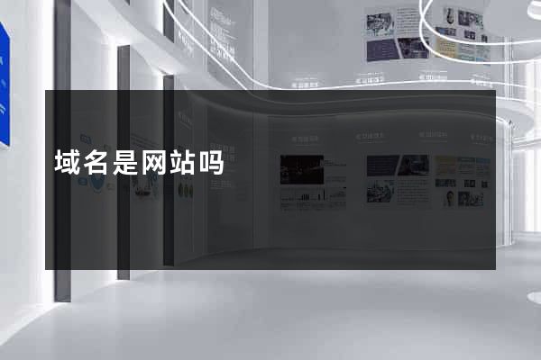 域名是网站吗