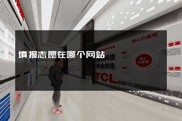 填报志愿在哪个网站