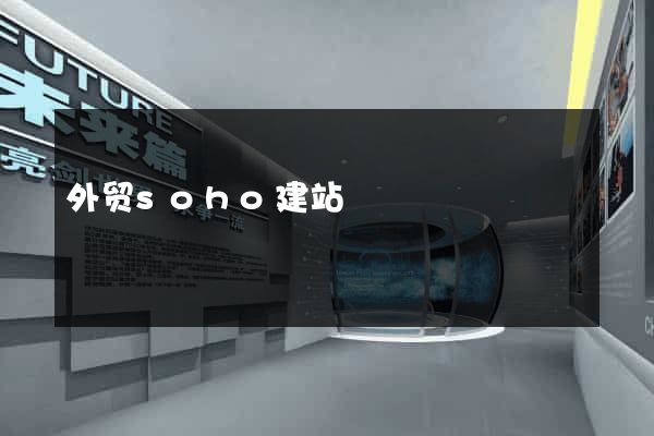 外贸soho建站