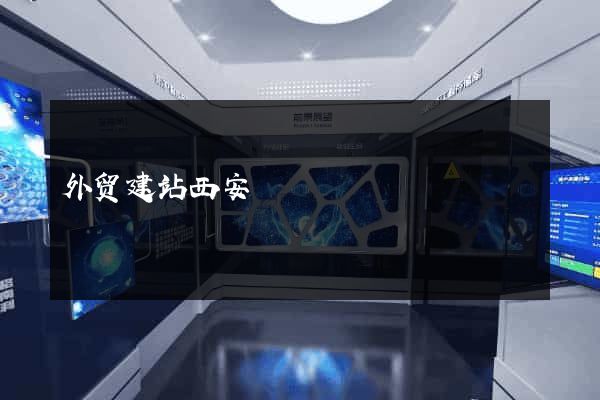 外贸建站西安