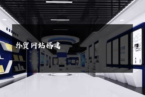 外贸网站搭建