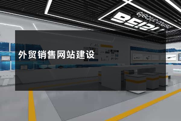 外贸销售网站建设