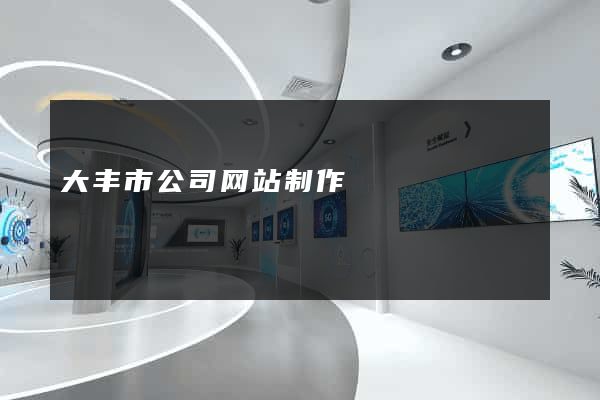 大丰市公司网站制作