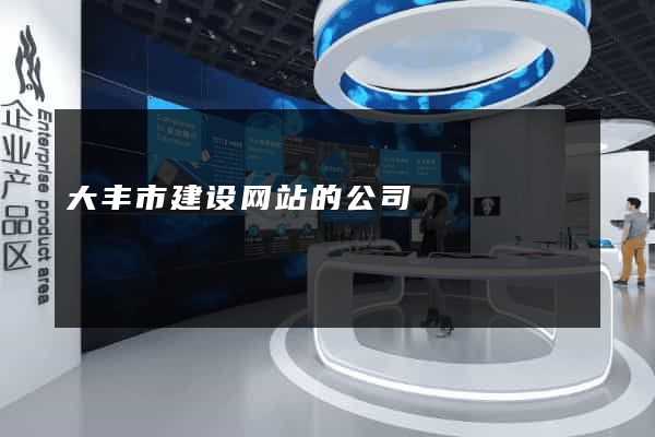 大丰市建设网站的公司
