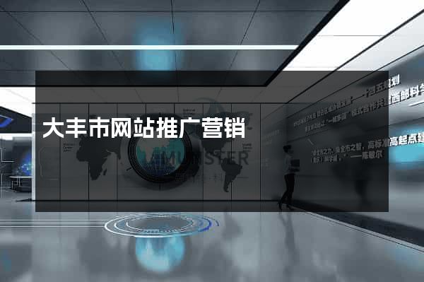 大丰市网站推广营销