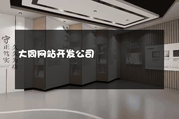 大同网站开发公司