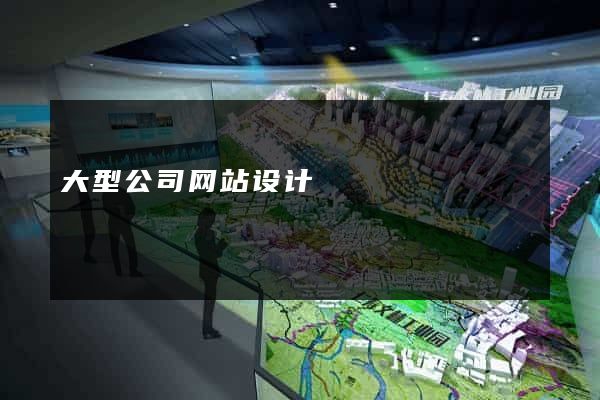 大型公司网站设计