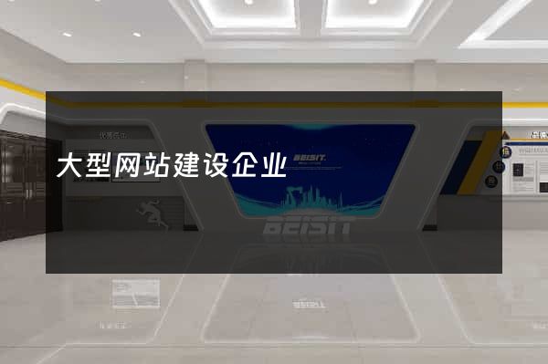 大型网站建设企业