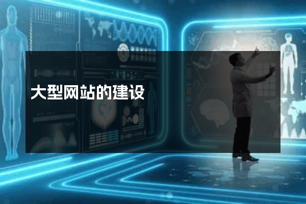 大型网站的建设