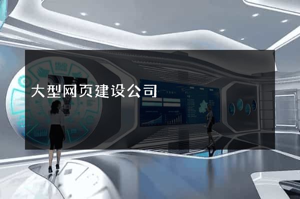大型网页建设公司