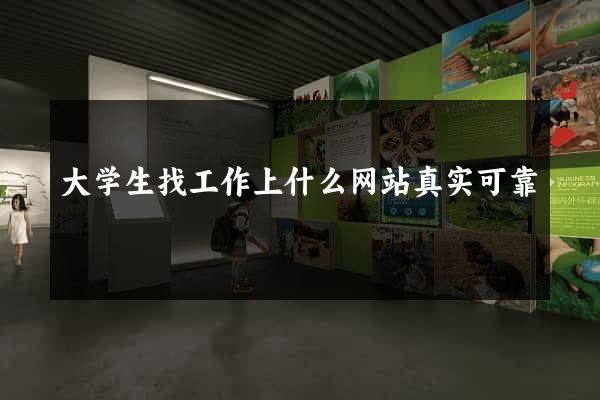 大学生找工作上什么网站真实可靠