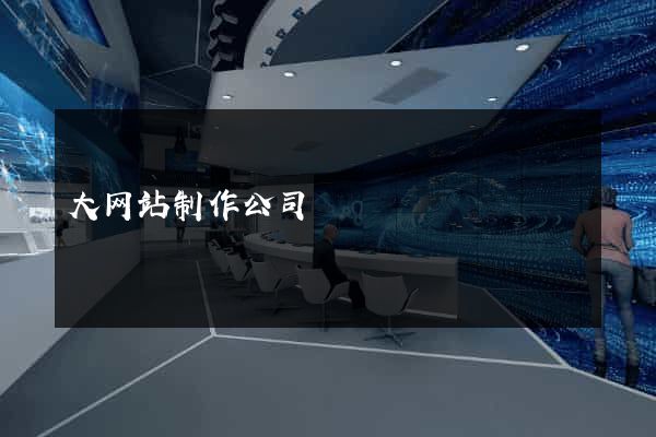 大网站制作公司