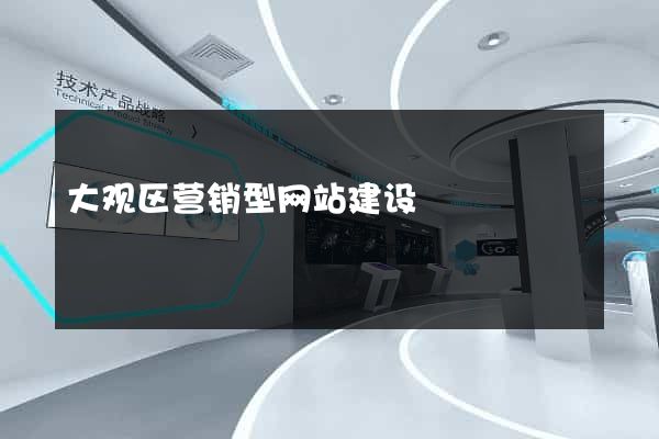 大观区营销型网站建设